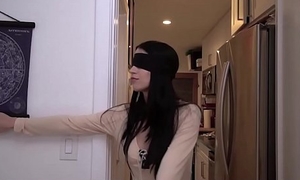 Young Teen Step Suckle Fucked By Step Brother After Playing Birdbox Impervious Challenge POV