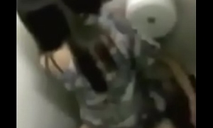 caught fuchink in a public toilet