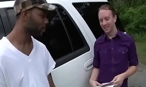 Blacks On Boys - Interracial Hardcore Fuck Video 26