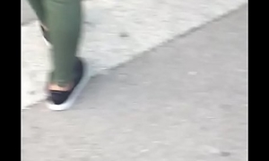hijab big ass walking